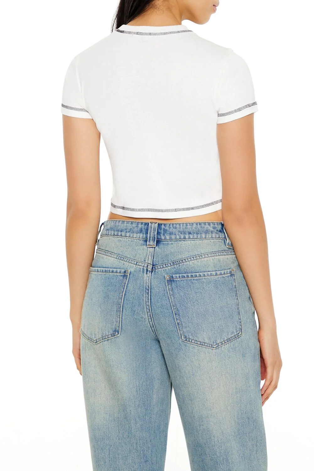 Bustier Graphic Baby Tee - Image 5