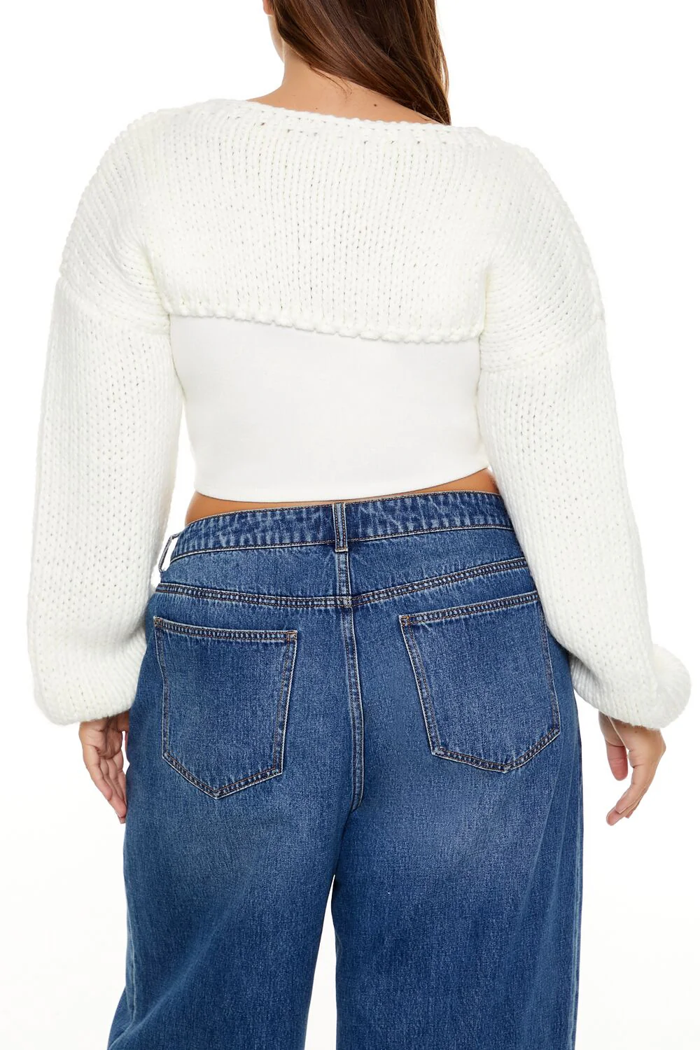Plus Size Bolero Shrug Sweater - Image 5