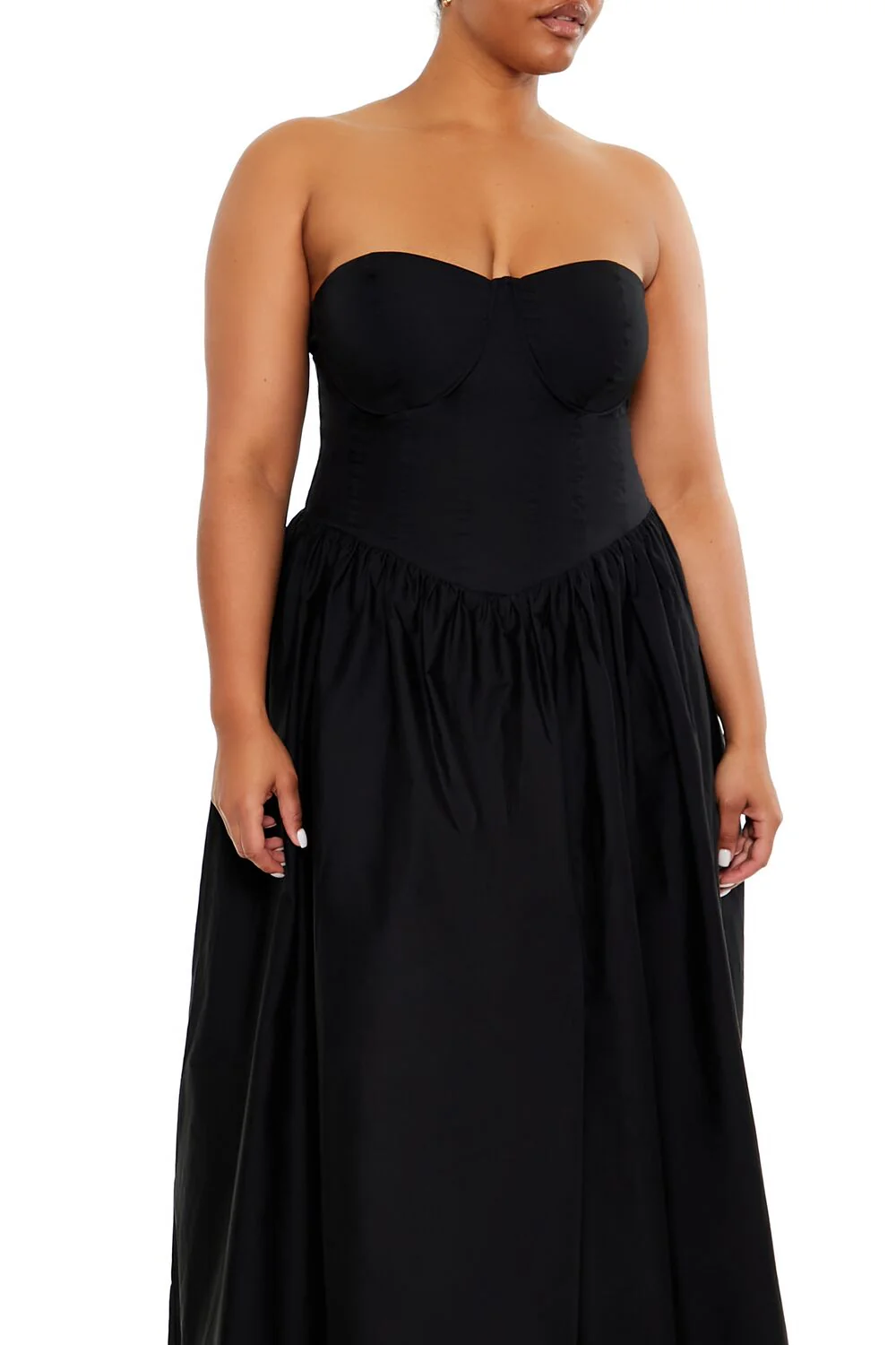 Plus Size Sweetheart Midi Dress - Image 2