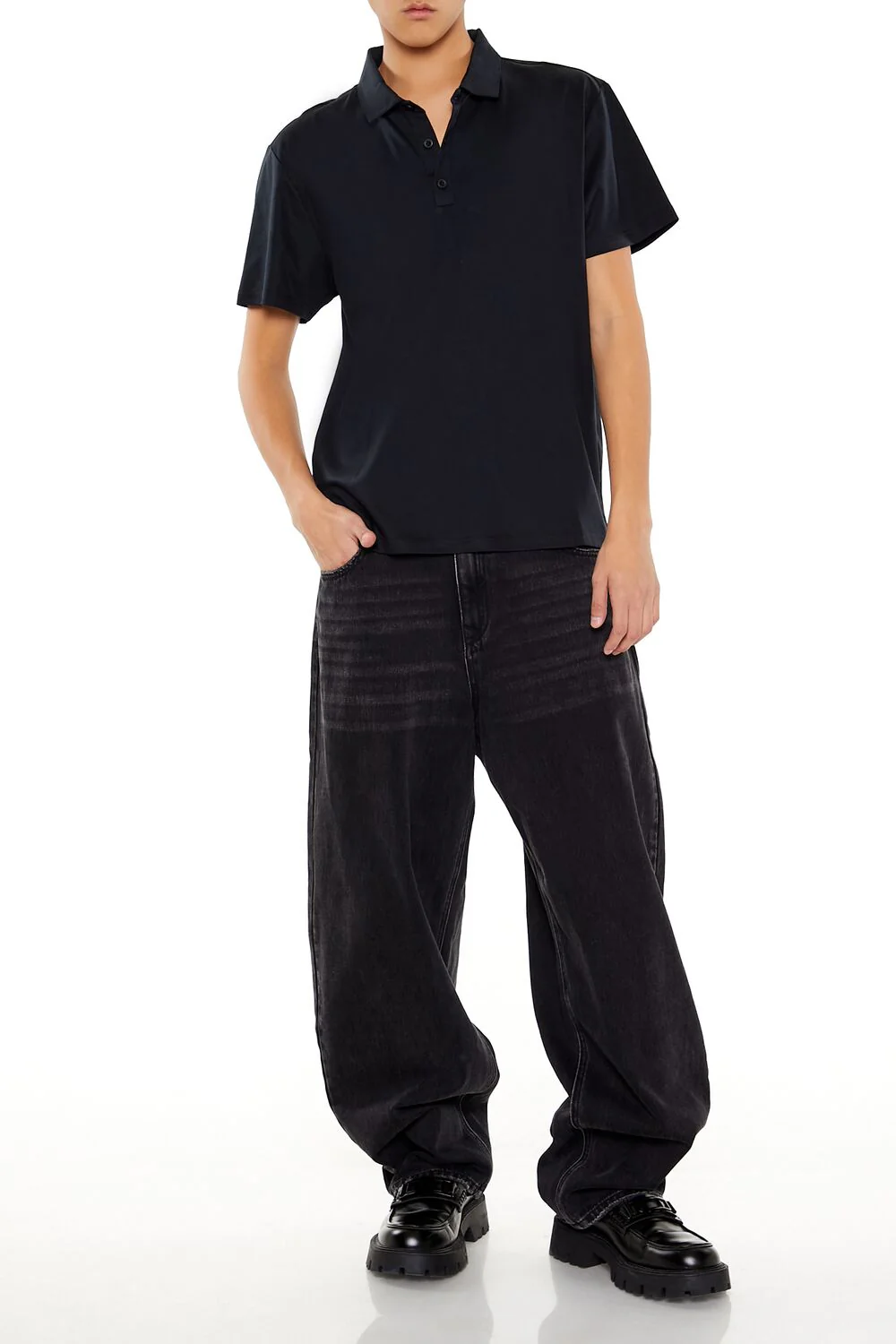 Supima Cotton Slim Polo Shirt - Image 2