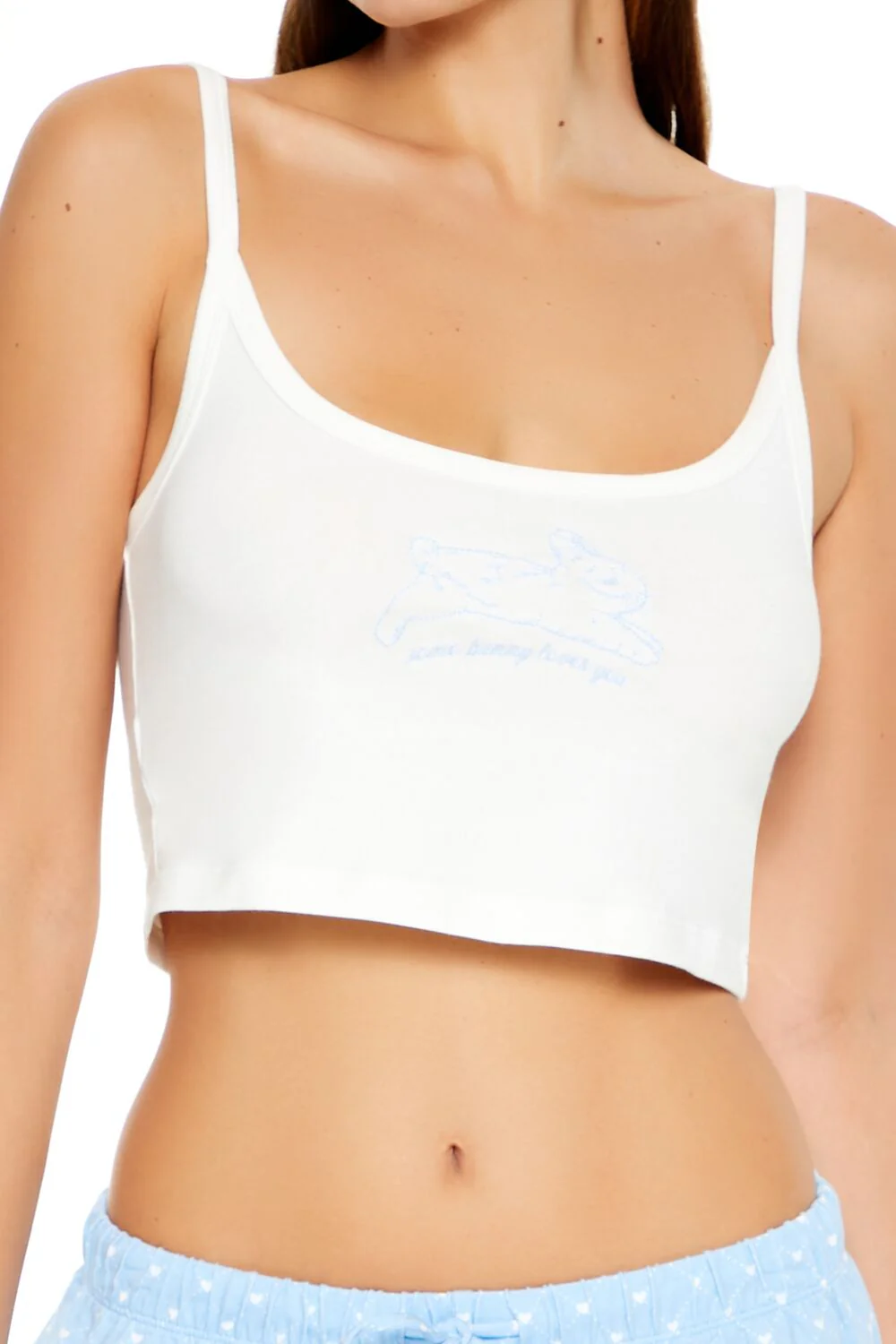 Bunny Cami & Shorts Pajama Set - Image 2