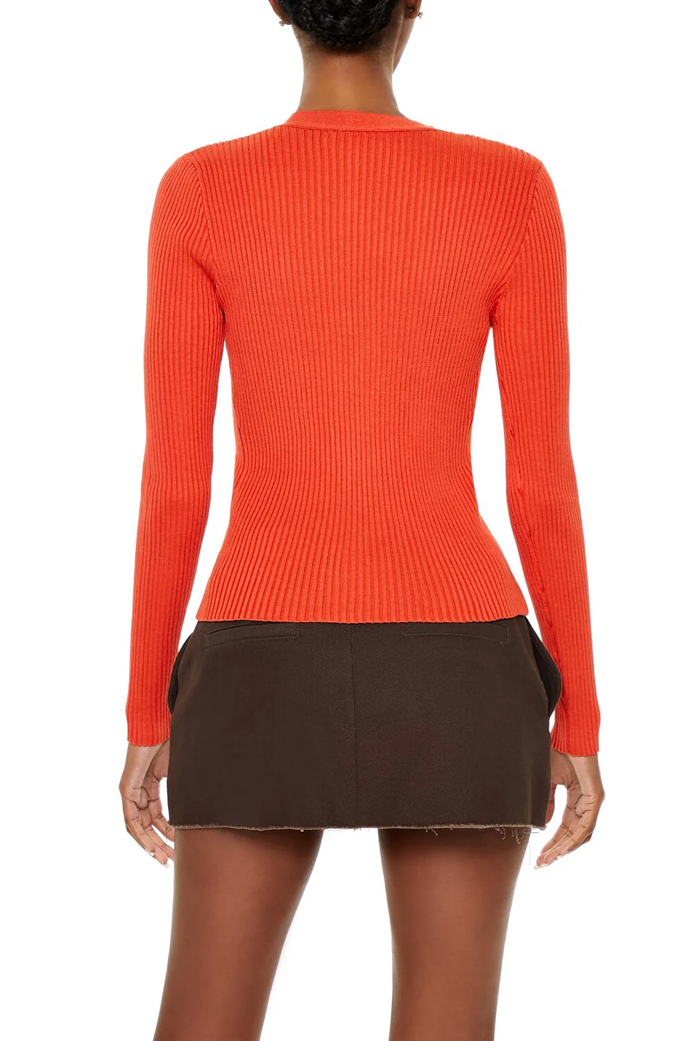 Twisted Split-Hem Sweater - Image 5
