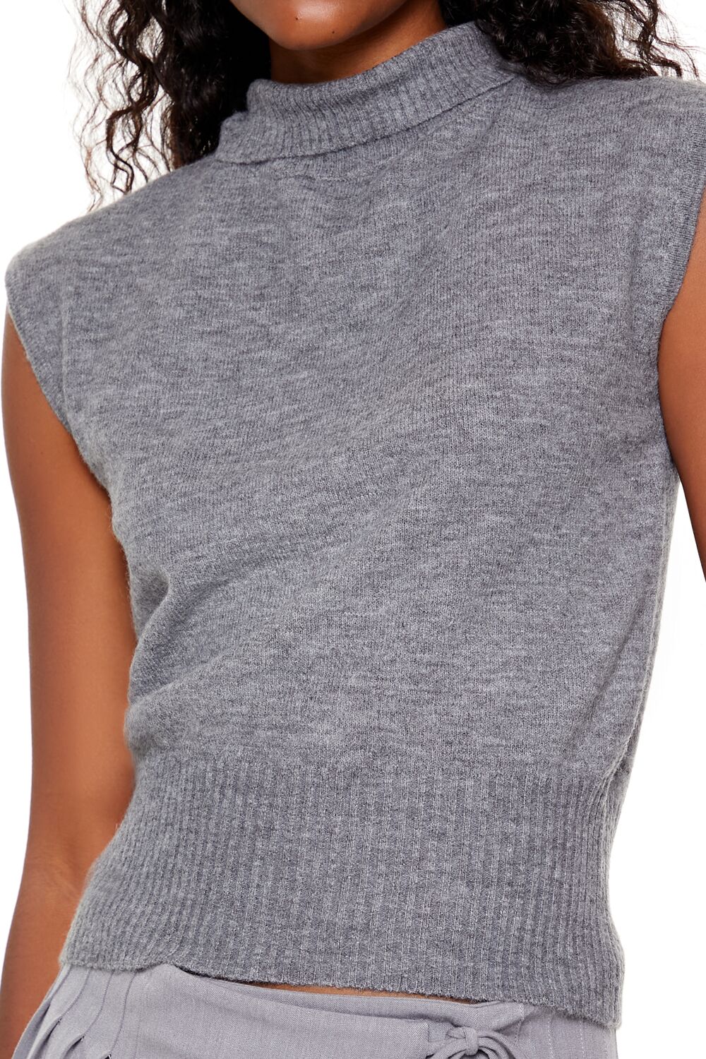 Turtleneck Sweater Vest - Image 3