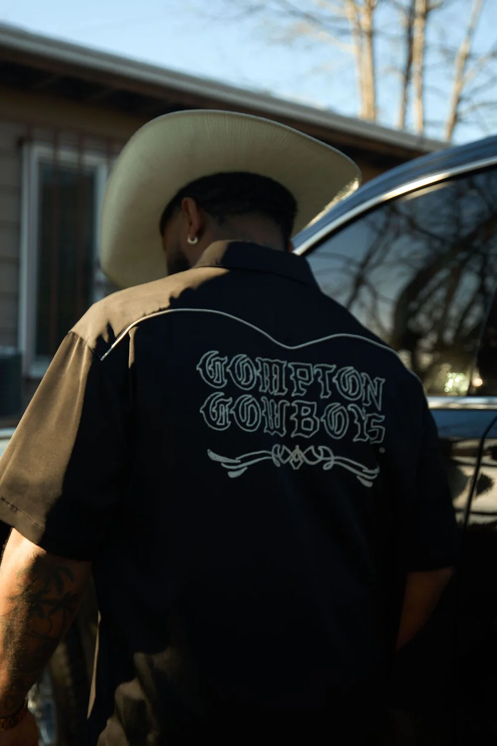 Compton Cowboys Embroidered Shirt - Image 2