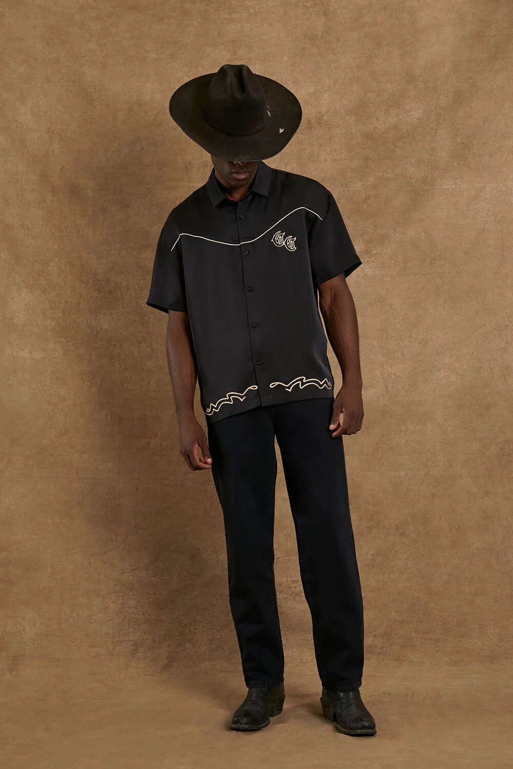 Compton Cowboys Embroidered Shirt - Image 3