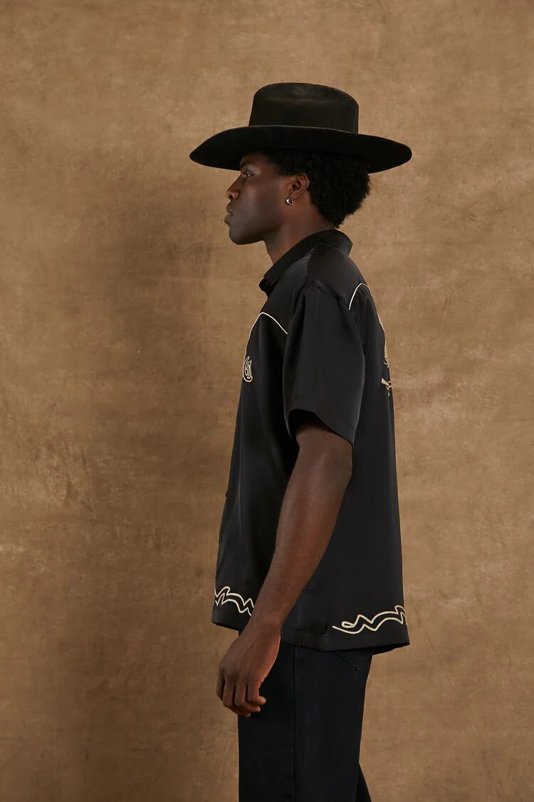 Compton Cowboys Embroidered Shirt - Image 4
