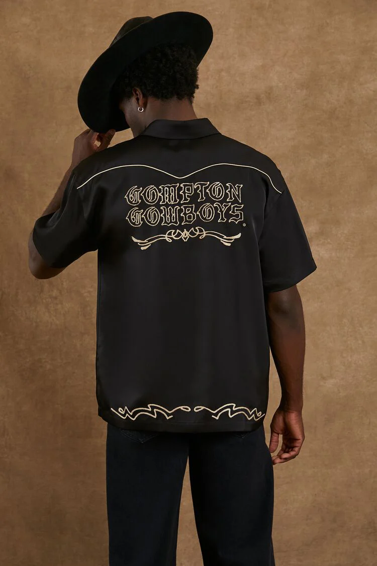 Compton Cowboys Embroidered Shirt - Image 5
