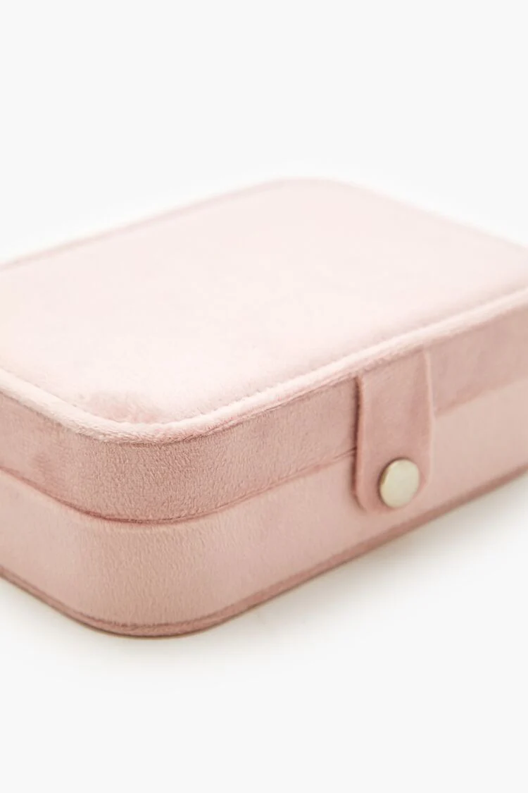 Faux Suede Jewelry Box - Image 6