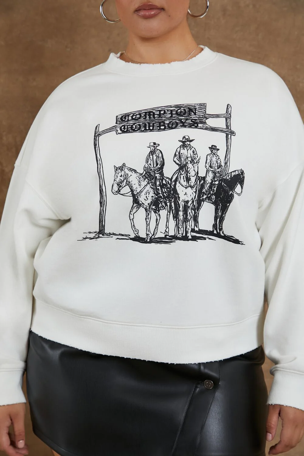 Plus Size Compton Cowboys Pullover - Image 3