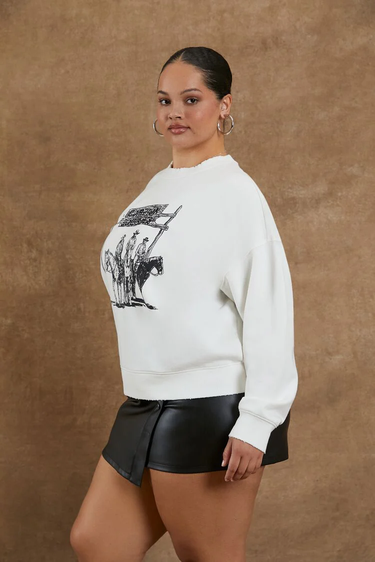 Plus Size Compton Cowboys Pullover - Image 4