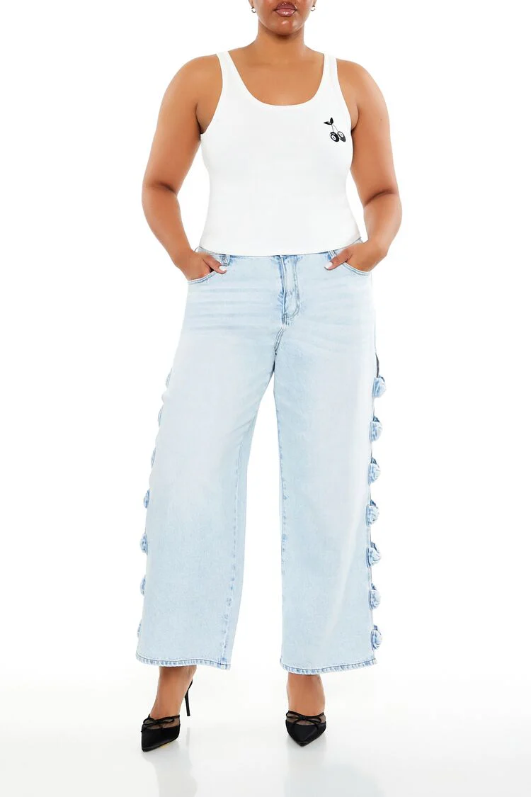 Plus Size 8-Ball Cherry Tank Top - Image 2