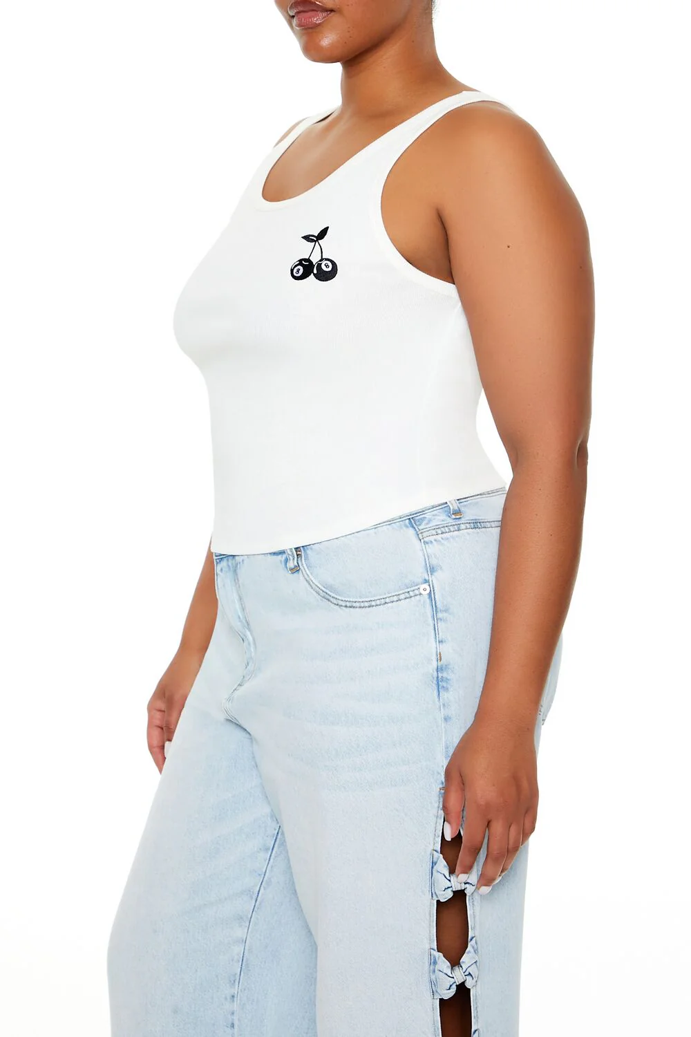 Plus Size 8-Ball Cherry Tank Top - Image 4