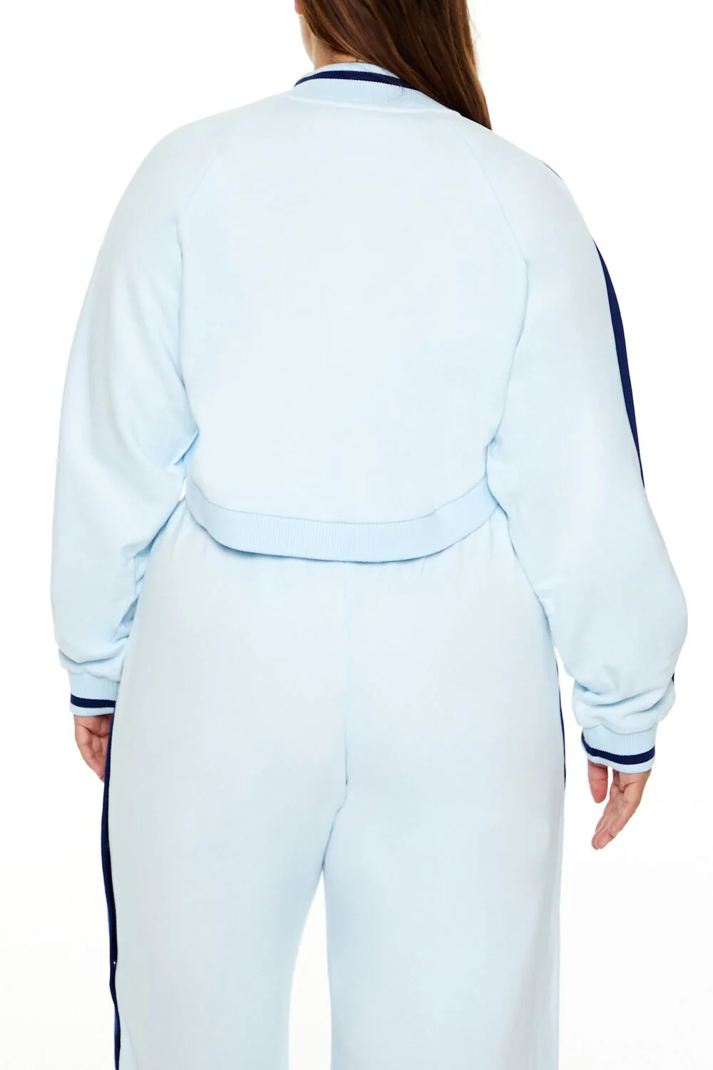 Plus Size Active Striped Jacket - Image 11