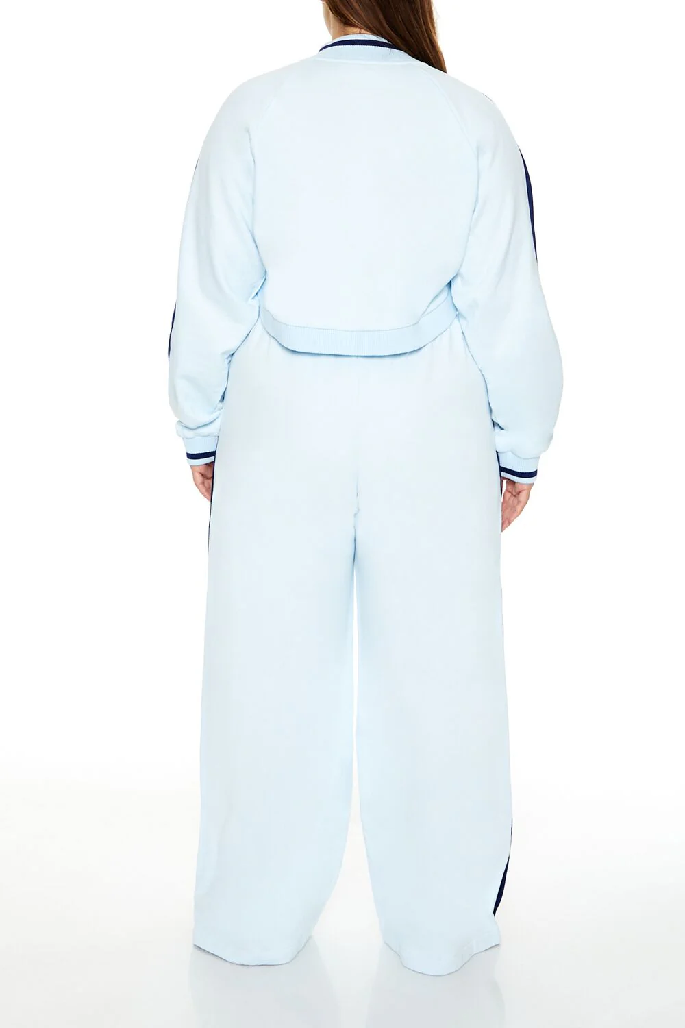 Plus Size Active Striped Sweatpants - Image 4