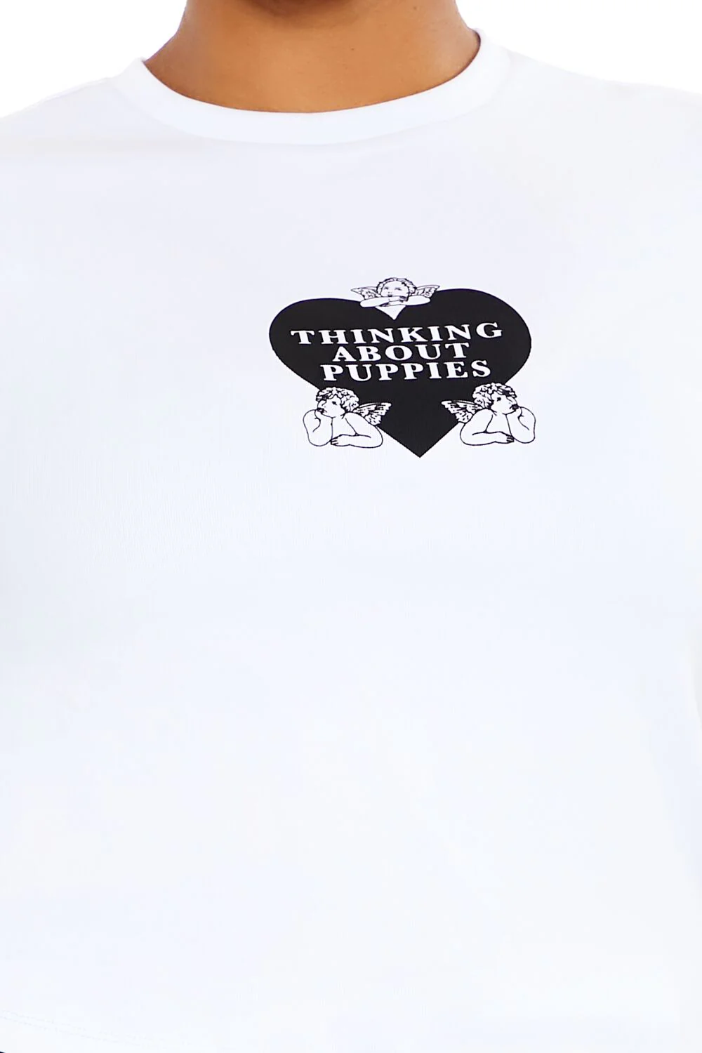 Plus Size Thinking About Puppies Tee - Image 3