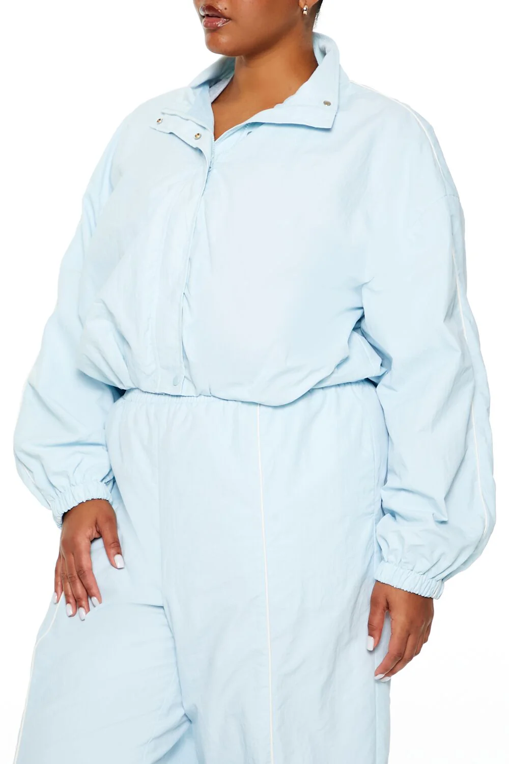 Plus Size Active Cropped Jacket - Image 4