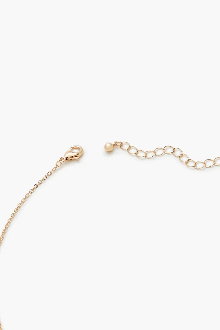 Star & Dog Tag Charm Necklace - Image 3