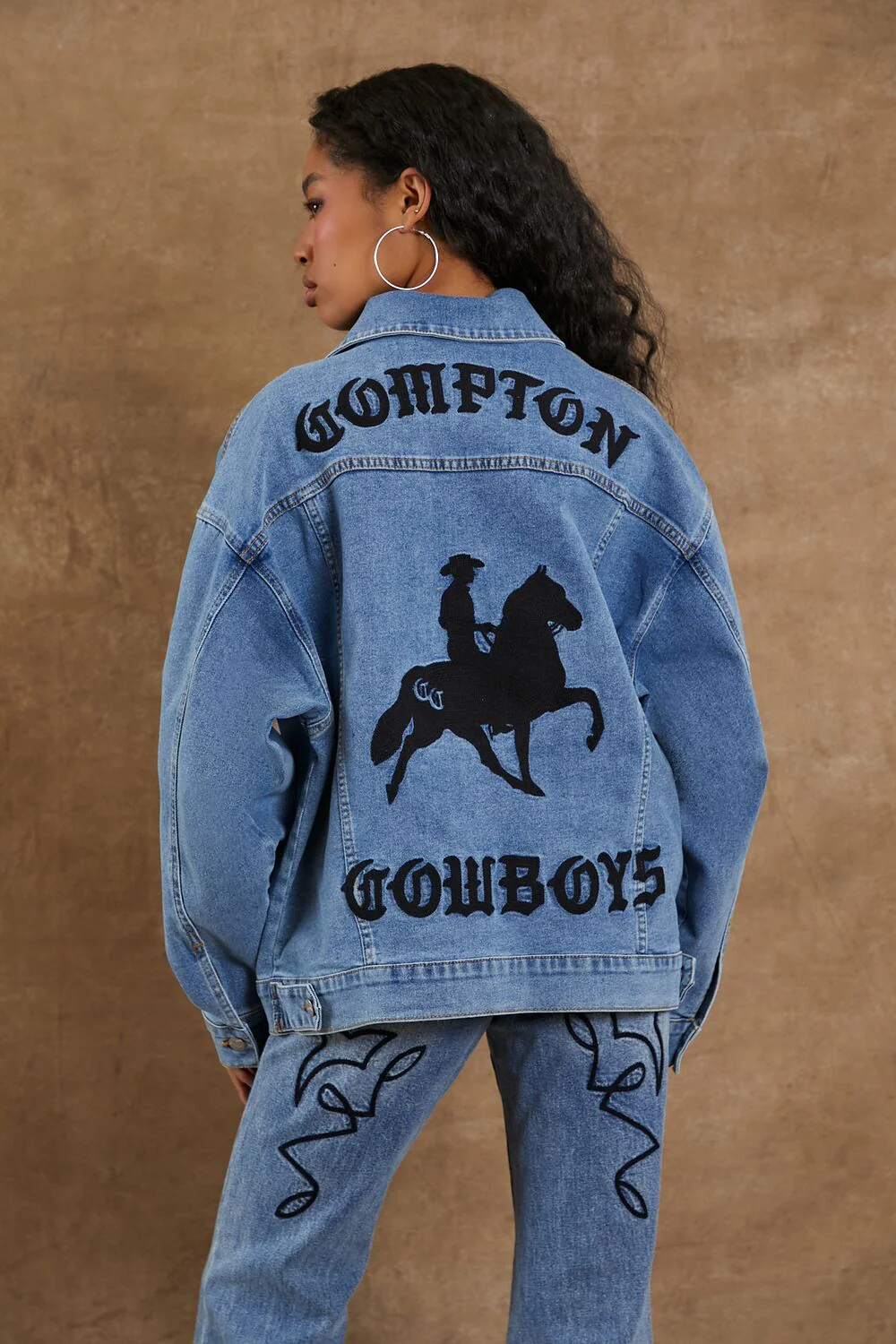 Compton Cowboys Denim Jacket - Image 5