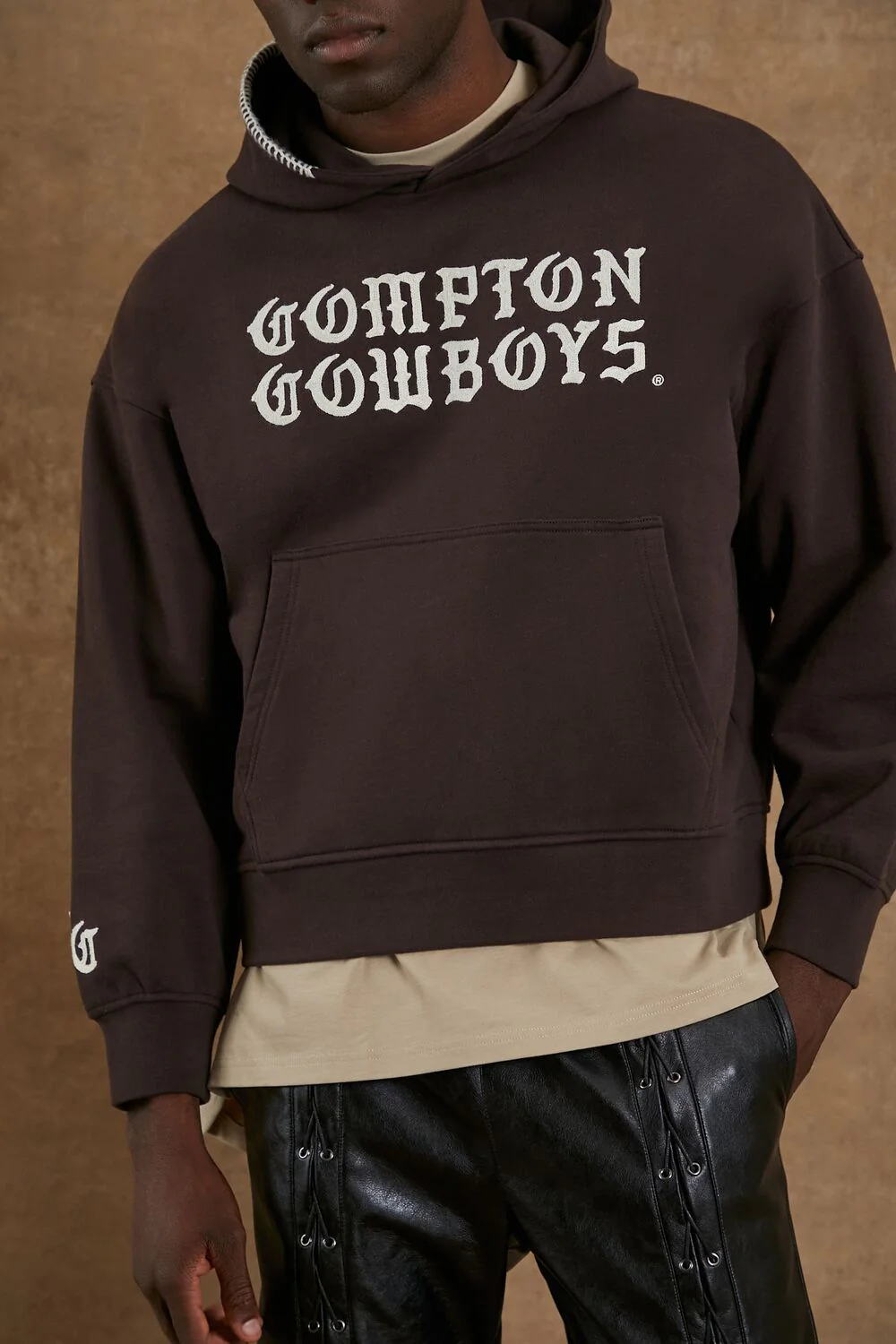 Unisex Compton Cowboys Graphic Hoodie - Image 3