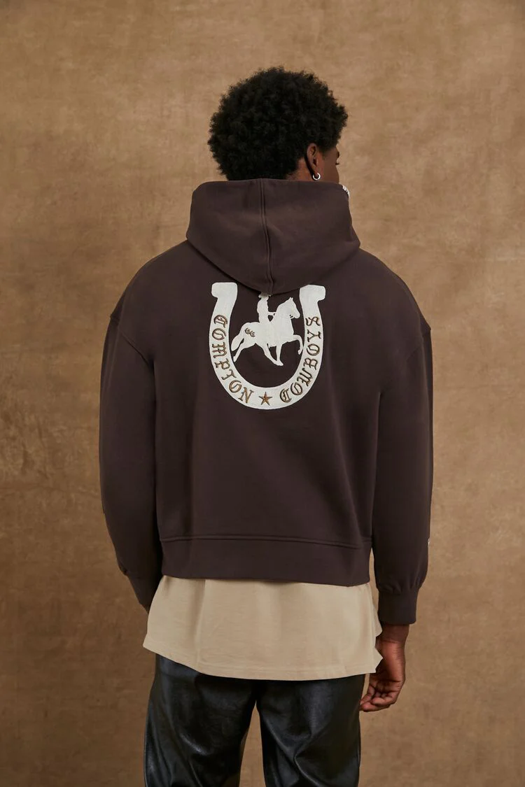 Unisex Compton Cowboys Graphic Hoodie - Image 5