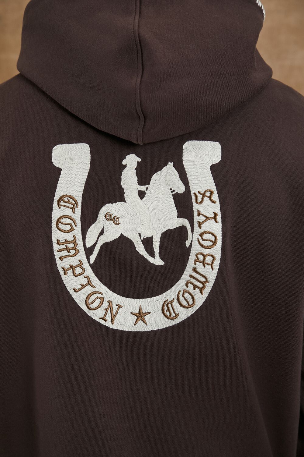 Unisex Compton Cowboys Graphic Hoodie - Image 6