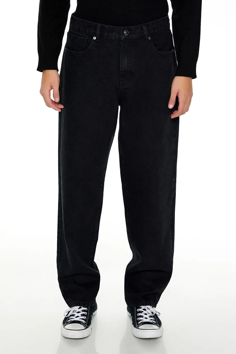 Mid-Rise Straight-Leg Jeans - Image 2