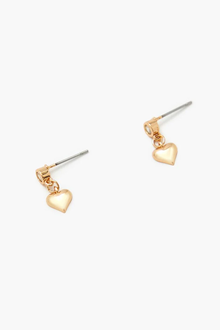 Heart Earrings & Necklace Set - Image 3