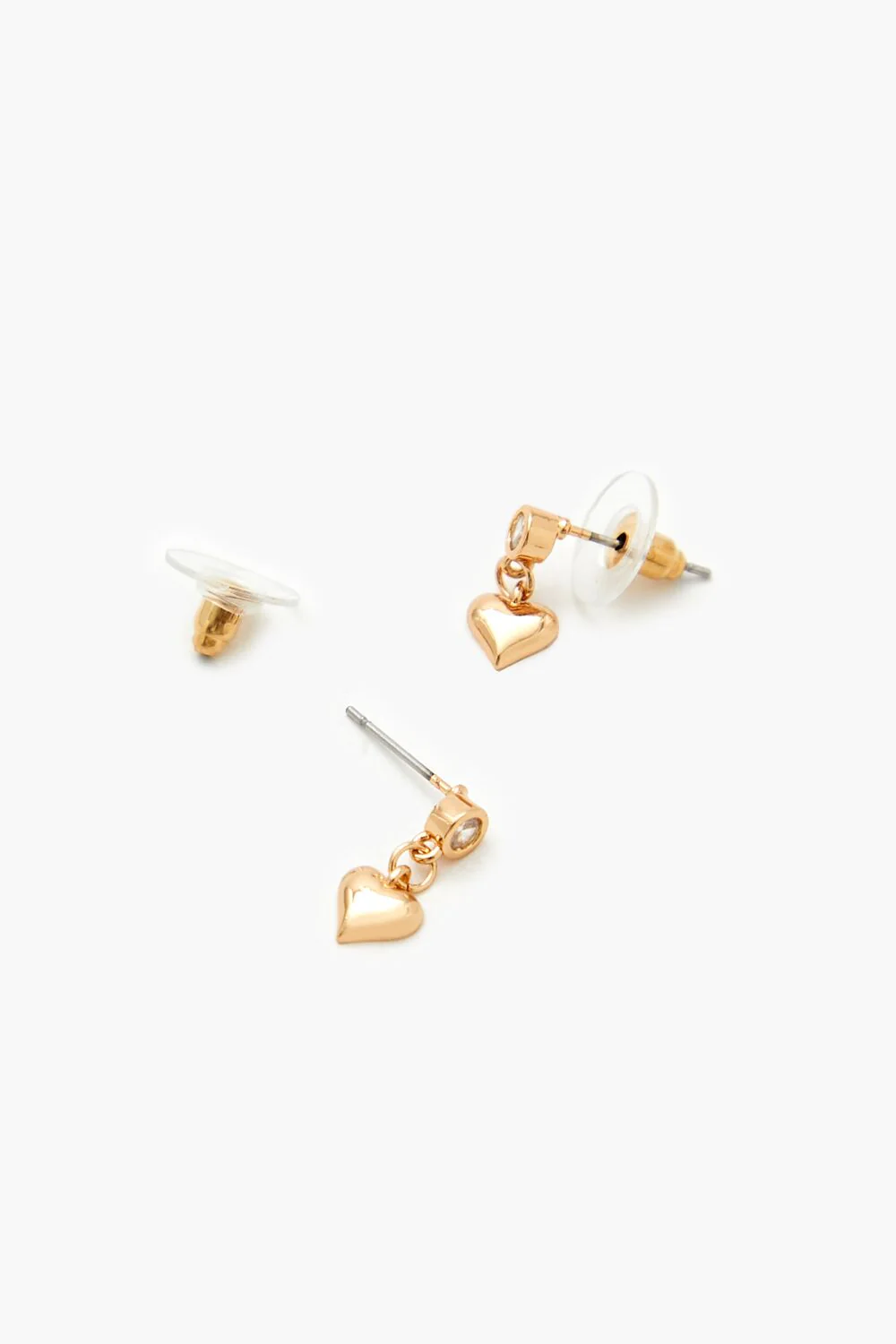 Heart Earrings & Necklace Set - Image 5