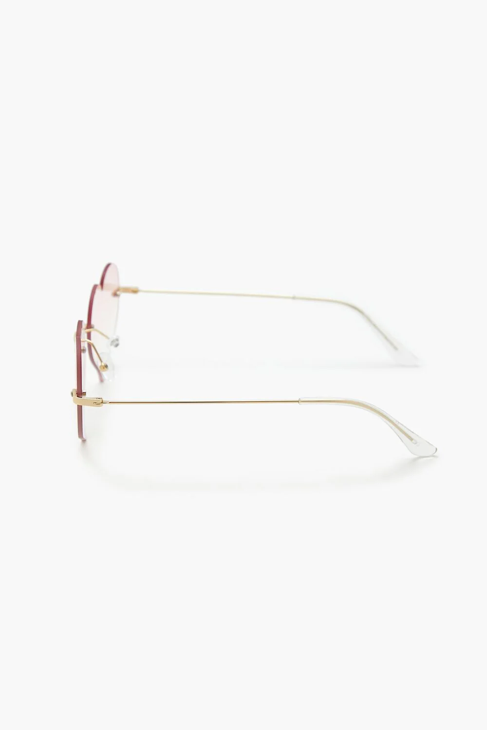 Rimless Heart Sunglasses - Image 3