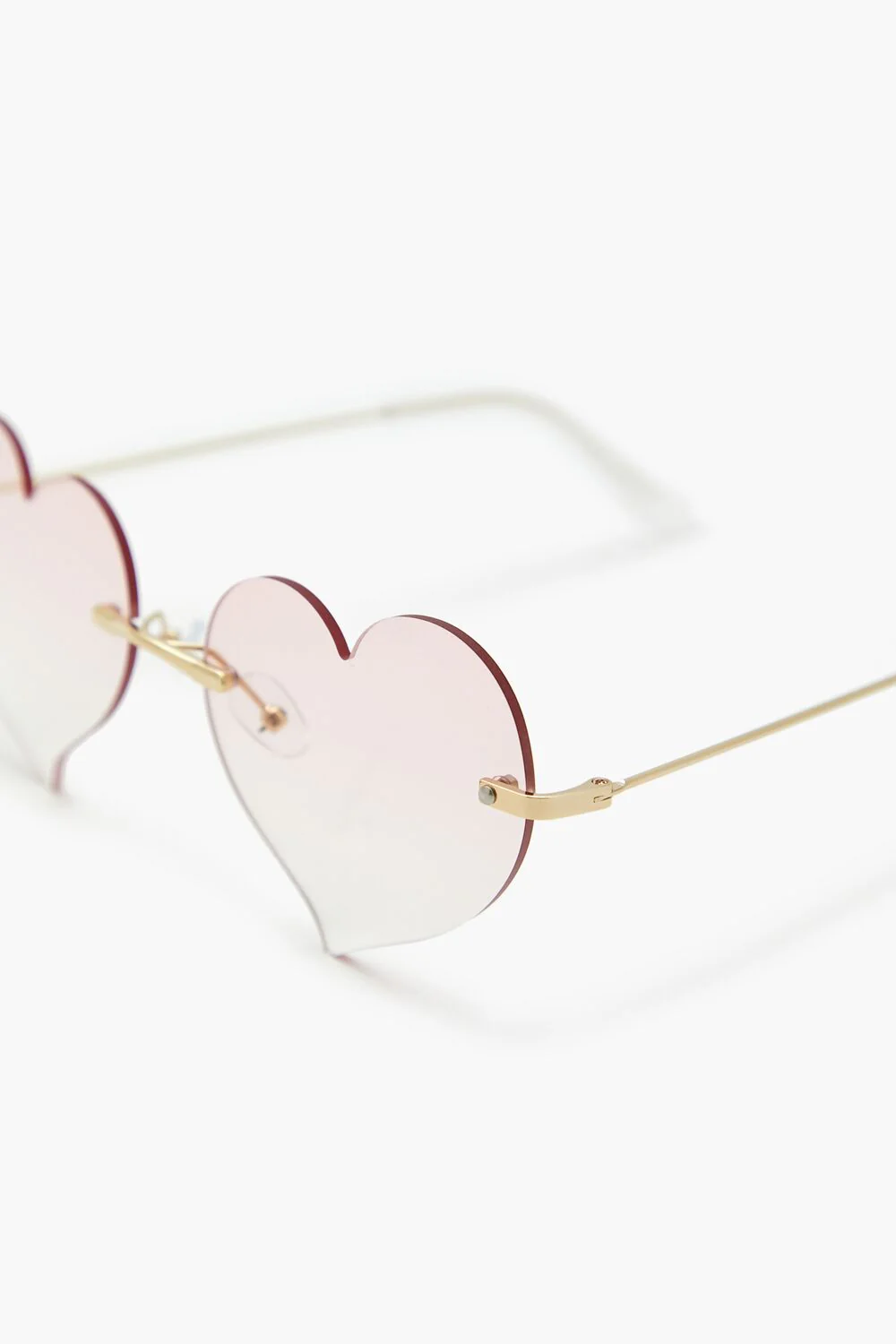 Rimless Heart Sunglasses - Image 5