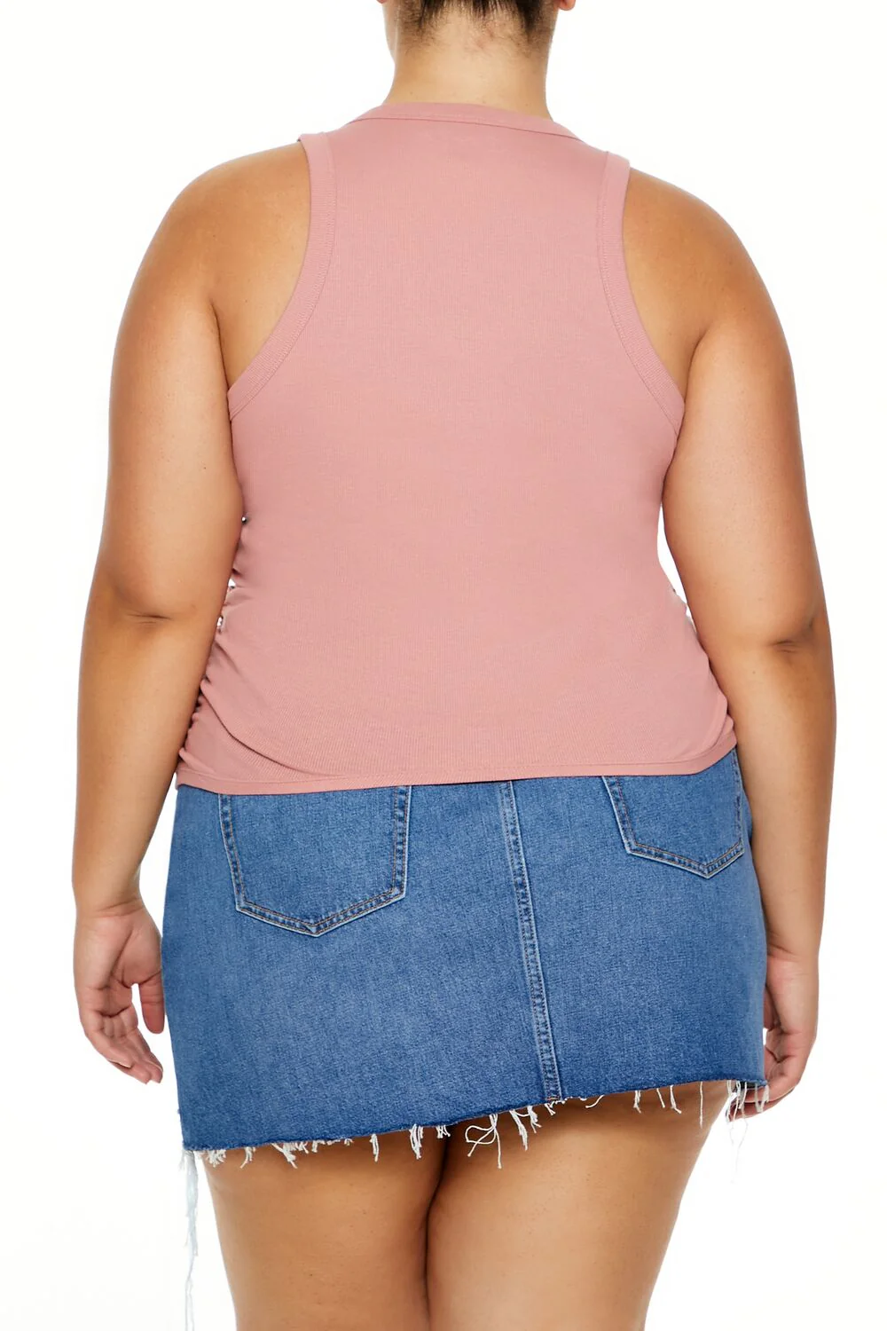 Plus Size Cotton-Blend Tank Top - Image 5