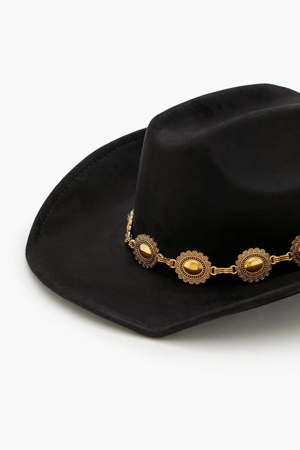 Chain-Trim Cowboy Hat - Image 4