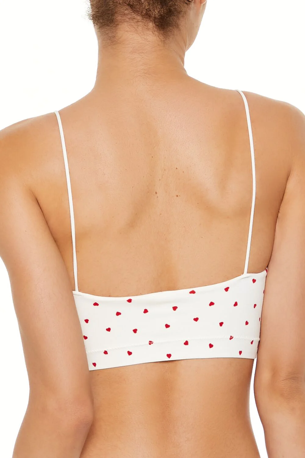 Seamless Heart Print Bralette - Image 5