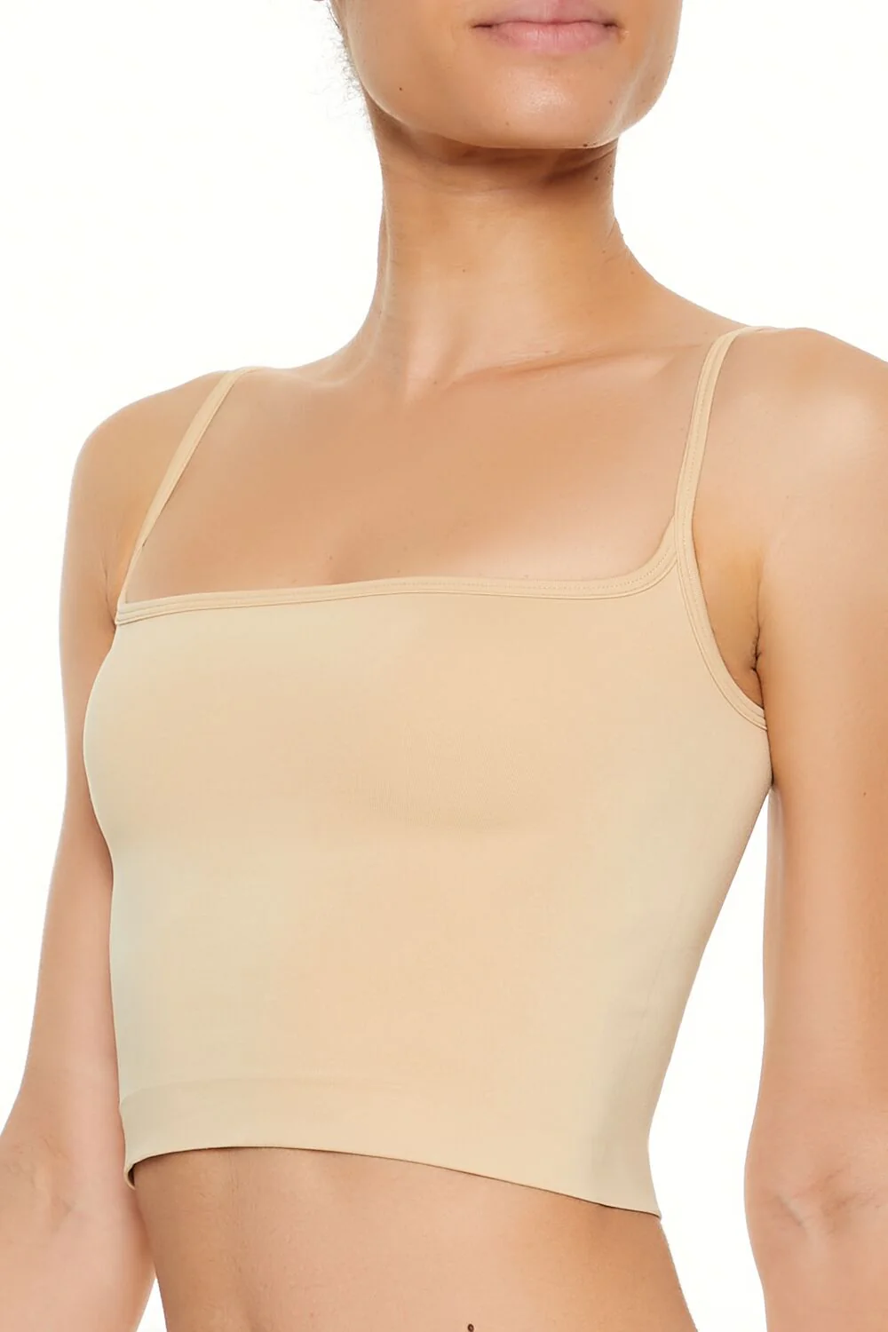 Seamless Lingerie Cropped Cami - Image 3