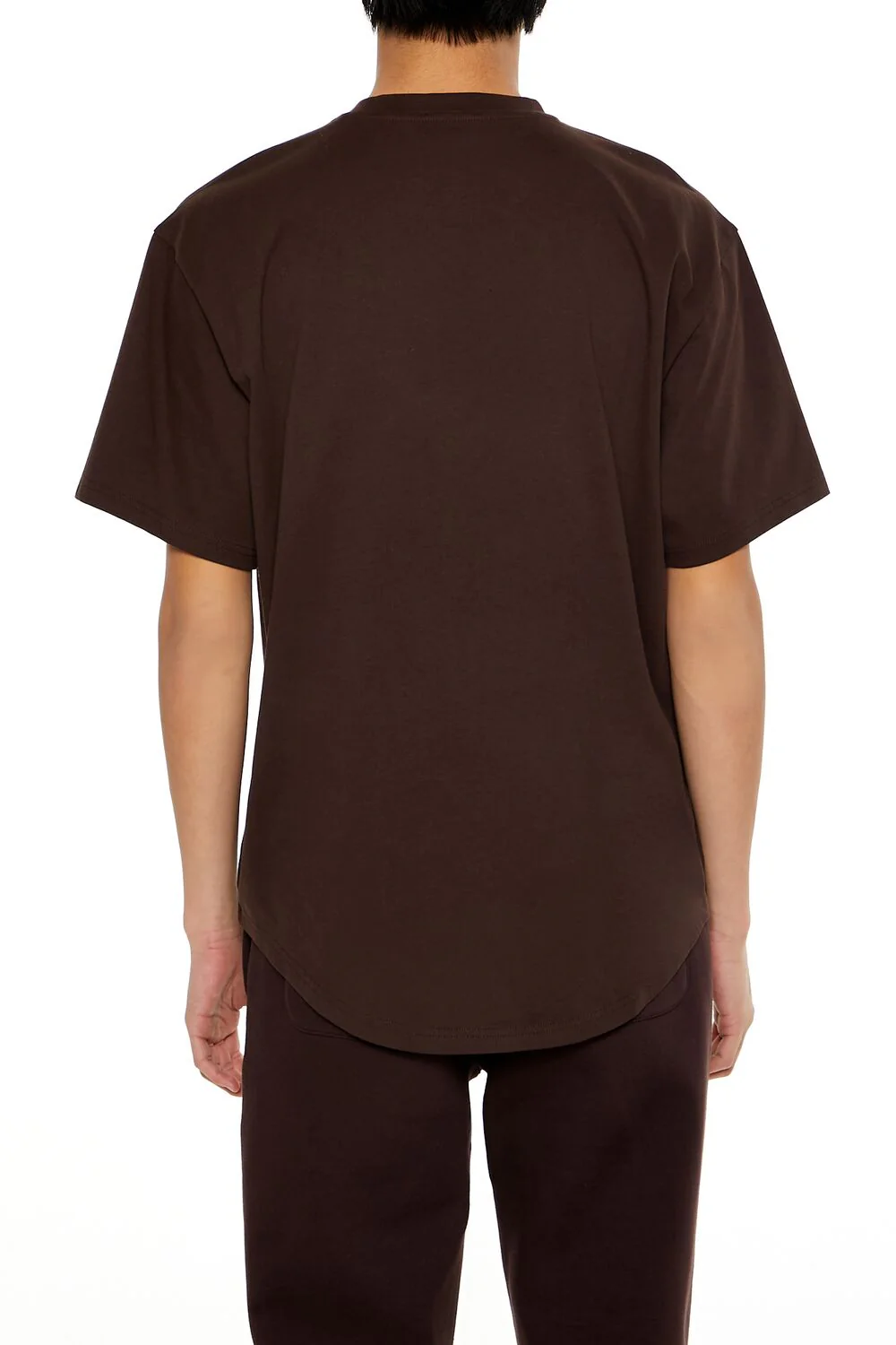Cotton Curved-Hem Tee - Image 10