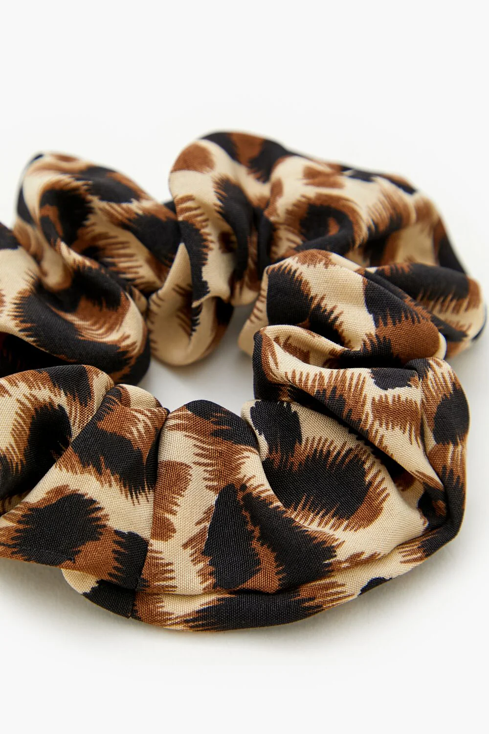 Leopard Print Hair Scrunchie - Image 2