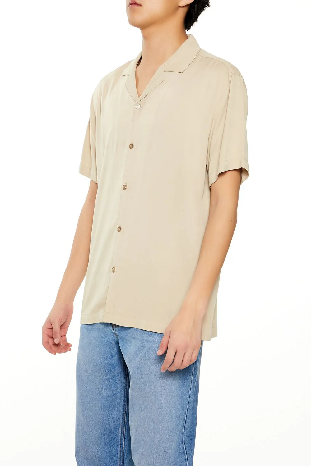 Rayon Cuban-Collar Shirt - Image 4
