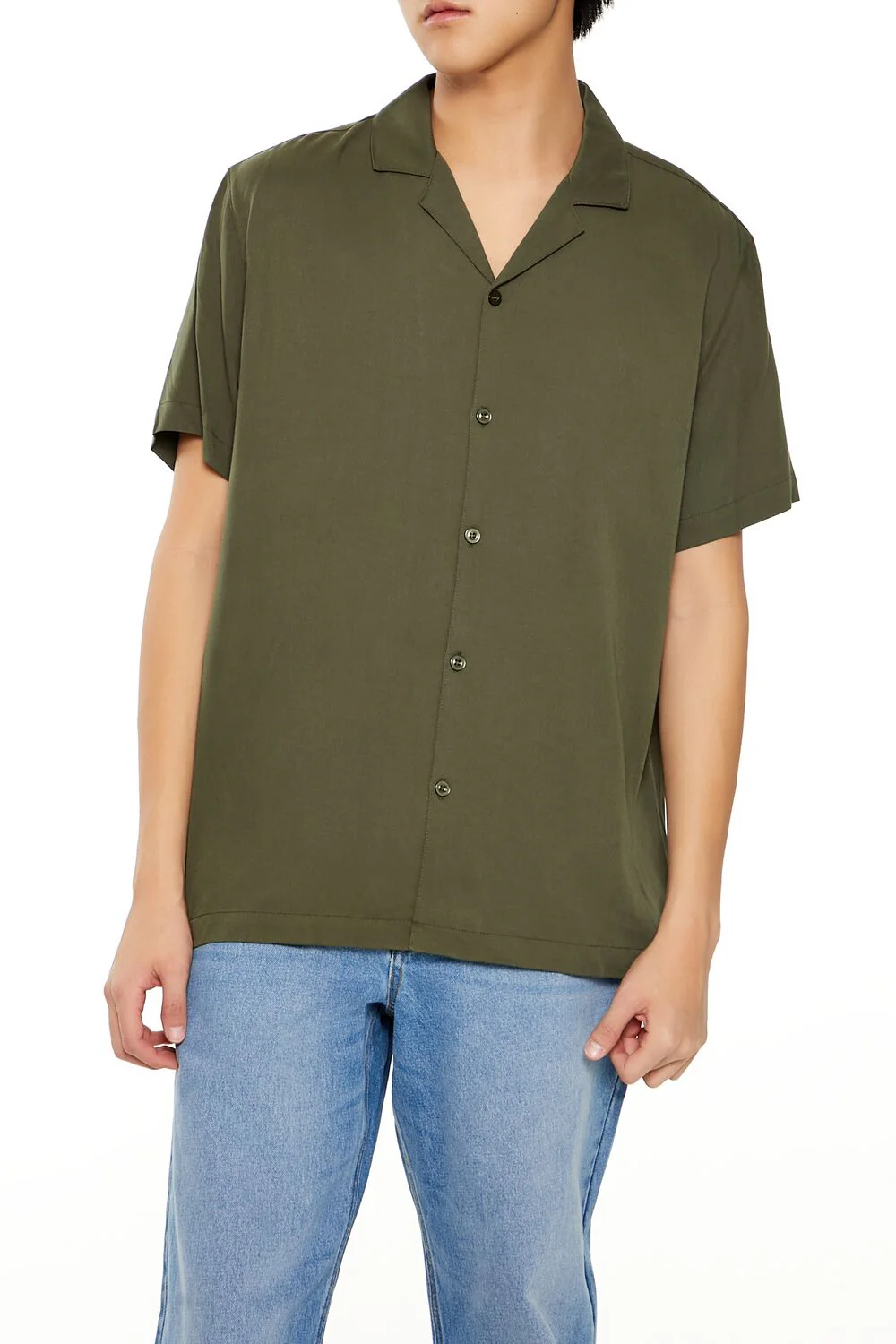 Rayon Cuban-Collar Shirt - Image 6