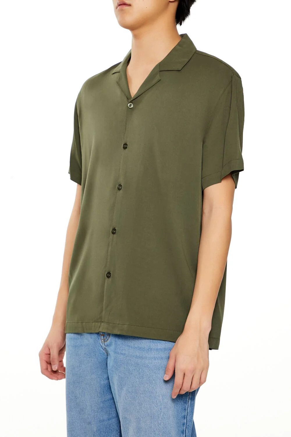 Rayon Cuban-Collar Shirt - Image 9