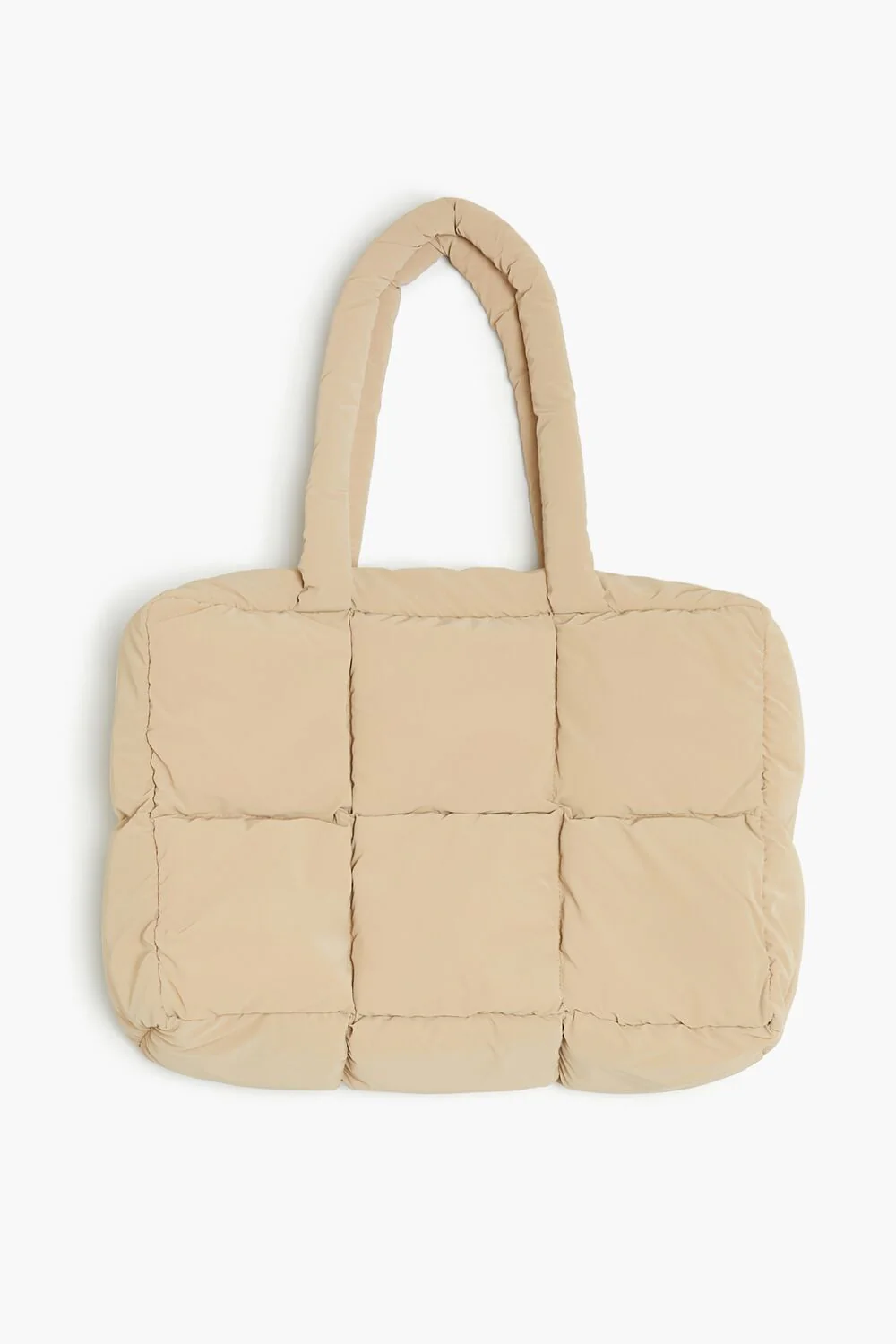 Quilted Puffer Tote Bag - Image 2