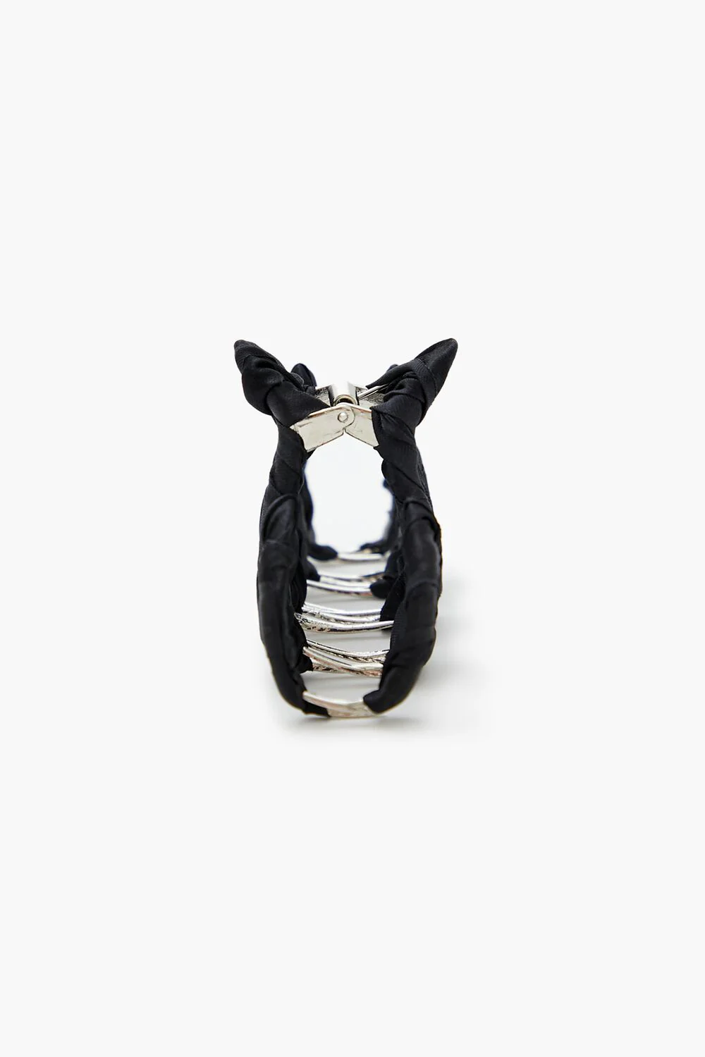 Ribbon-Wrapped Claw Hair Clip - Image 3