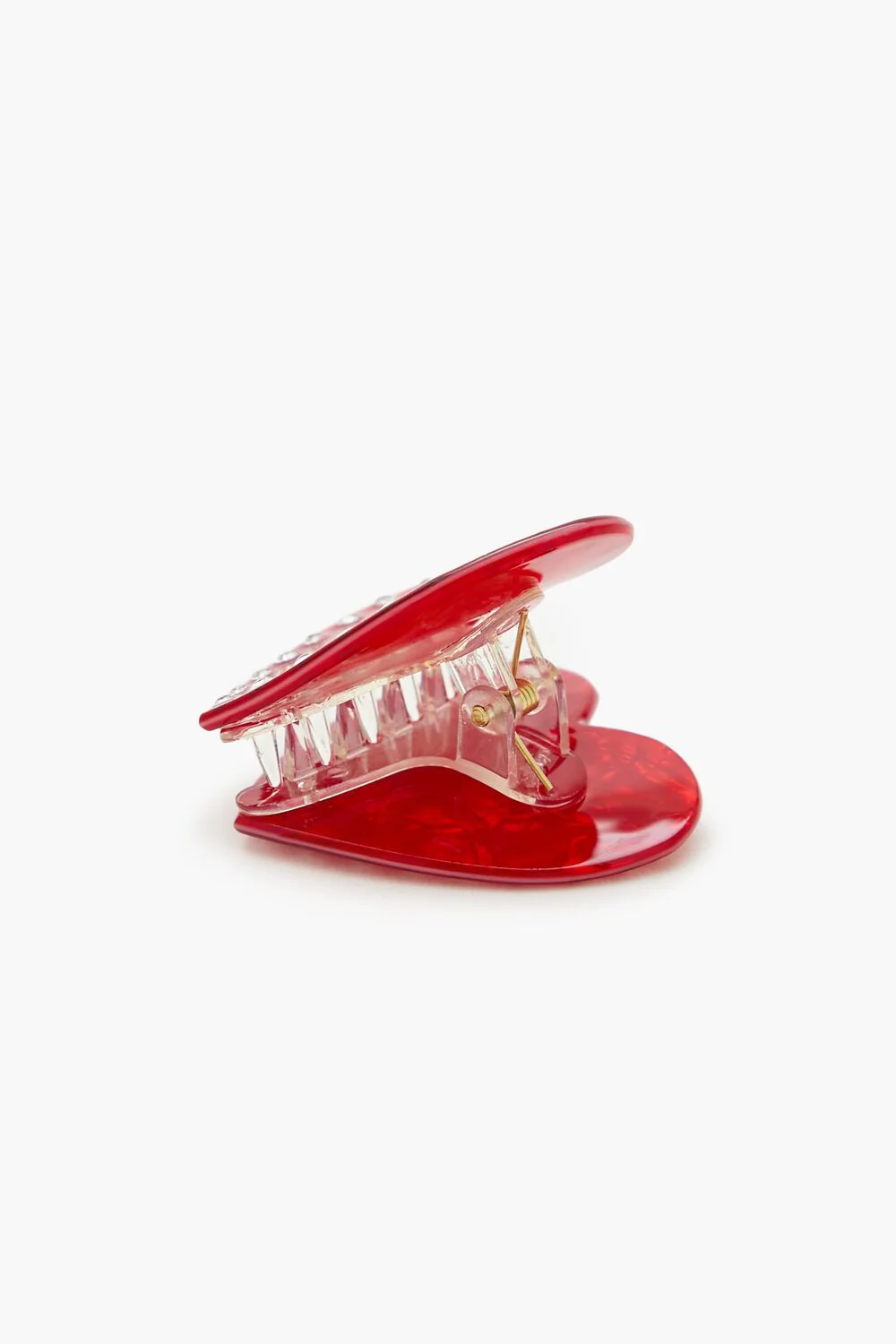 Heart Rhinestone Claw Clip - Image 3