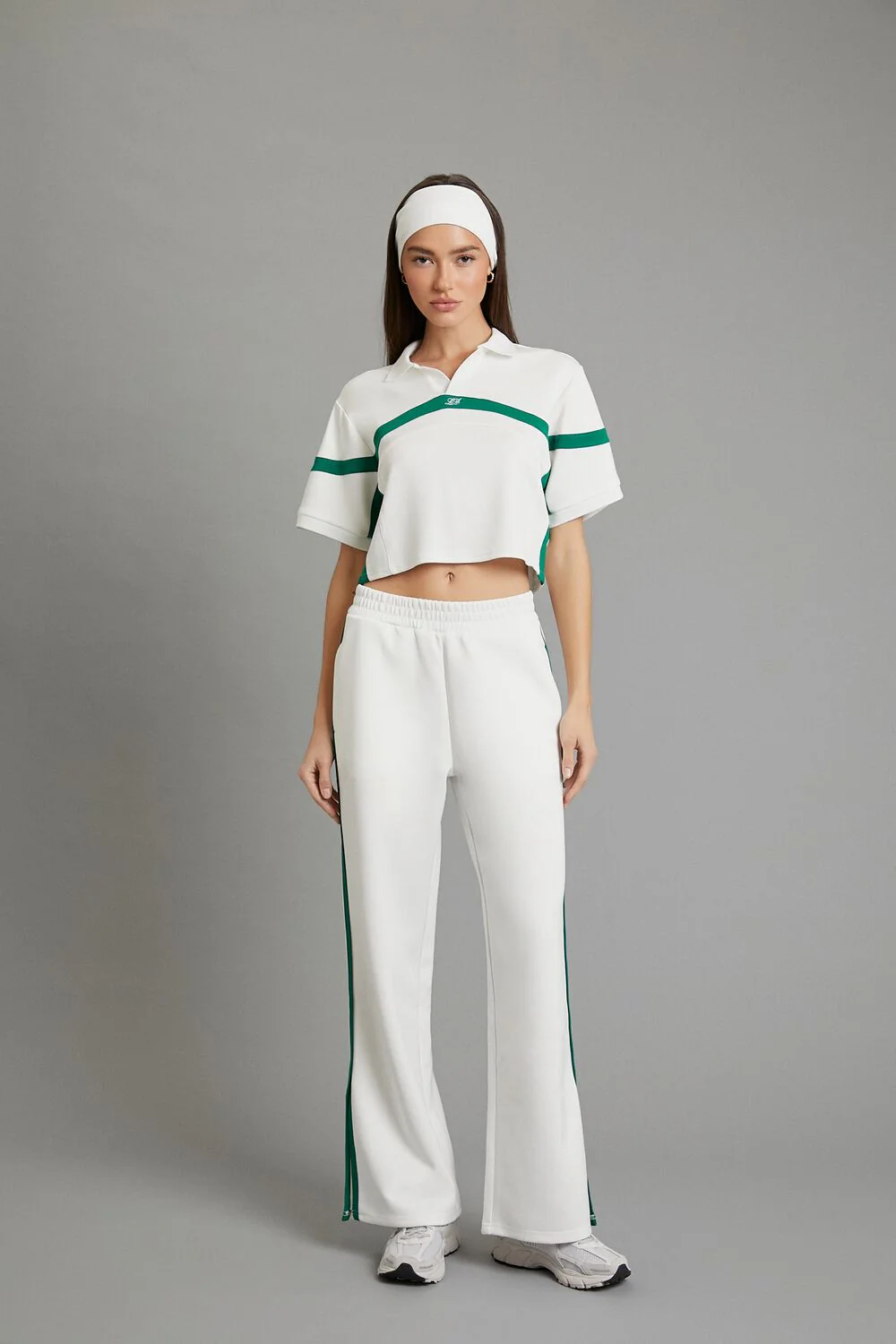 Active Striped LA Polo Shirt - Image 3