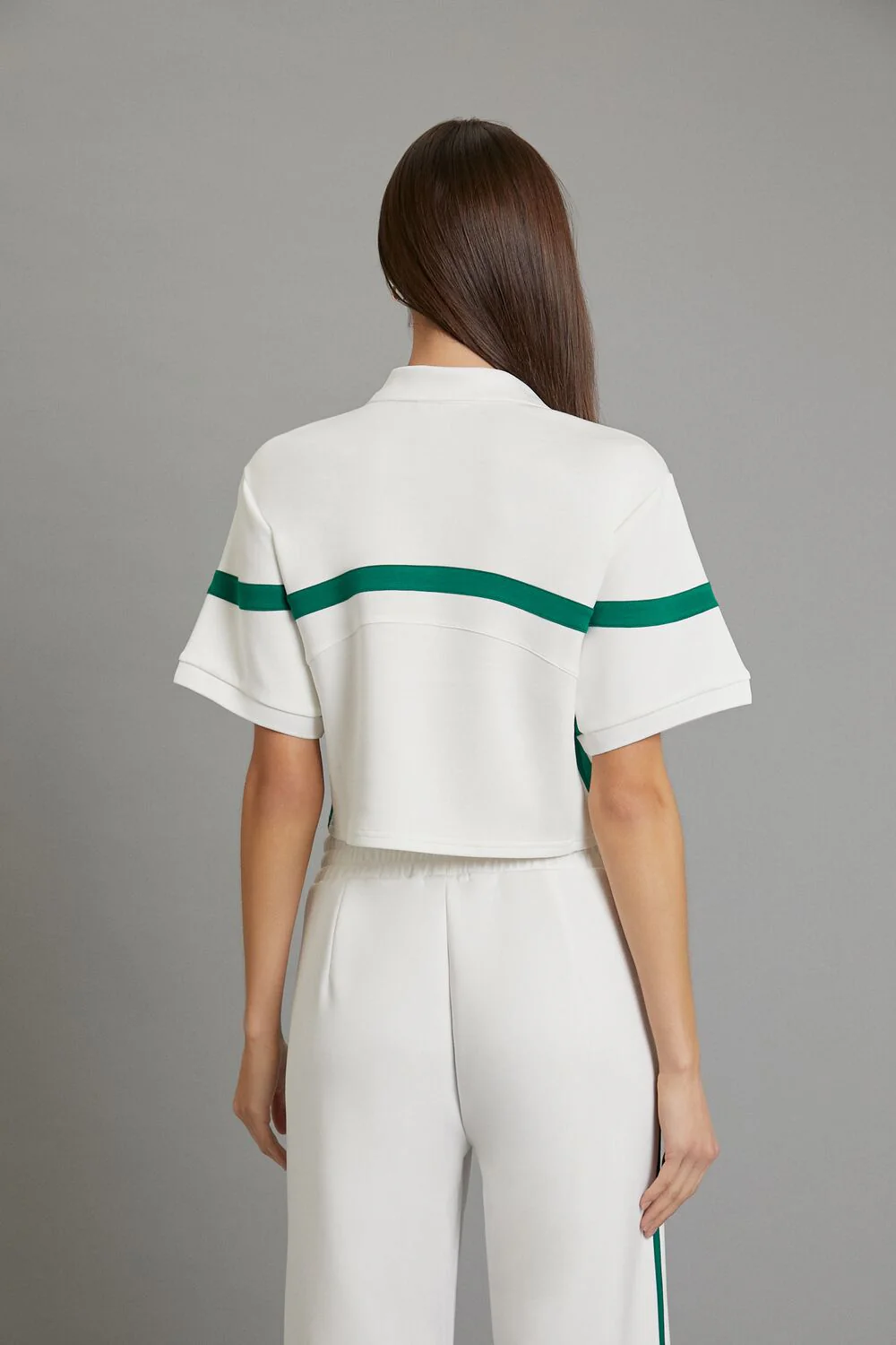 Active Striped LA Polo Shirt - Image 6