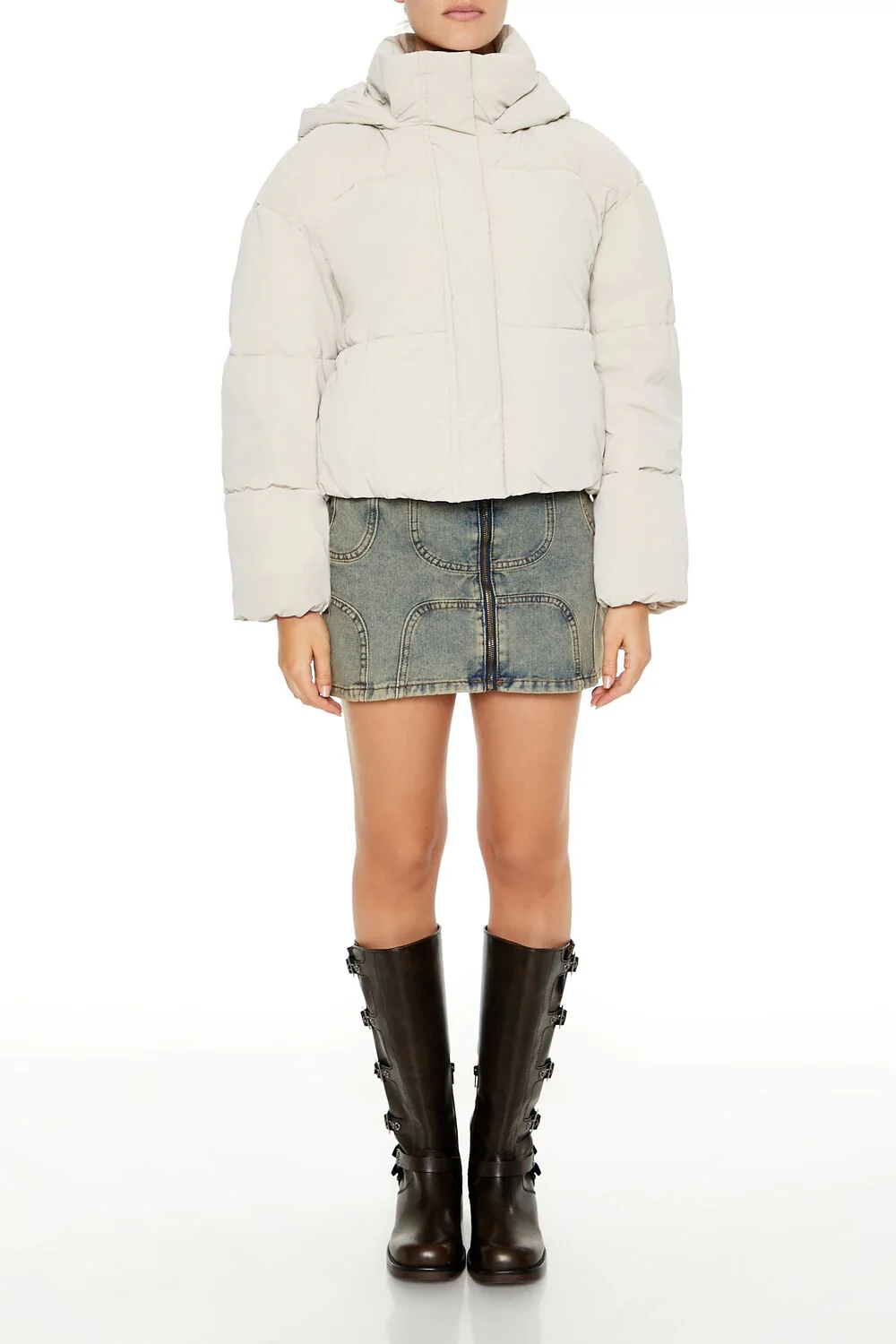 Hooded Puffer Jacket - Image 7