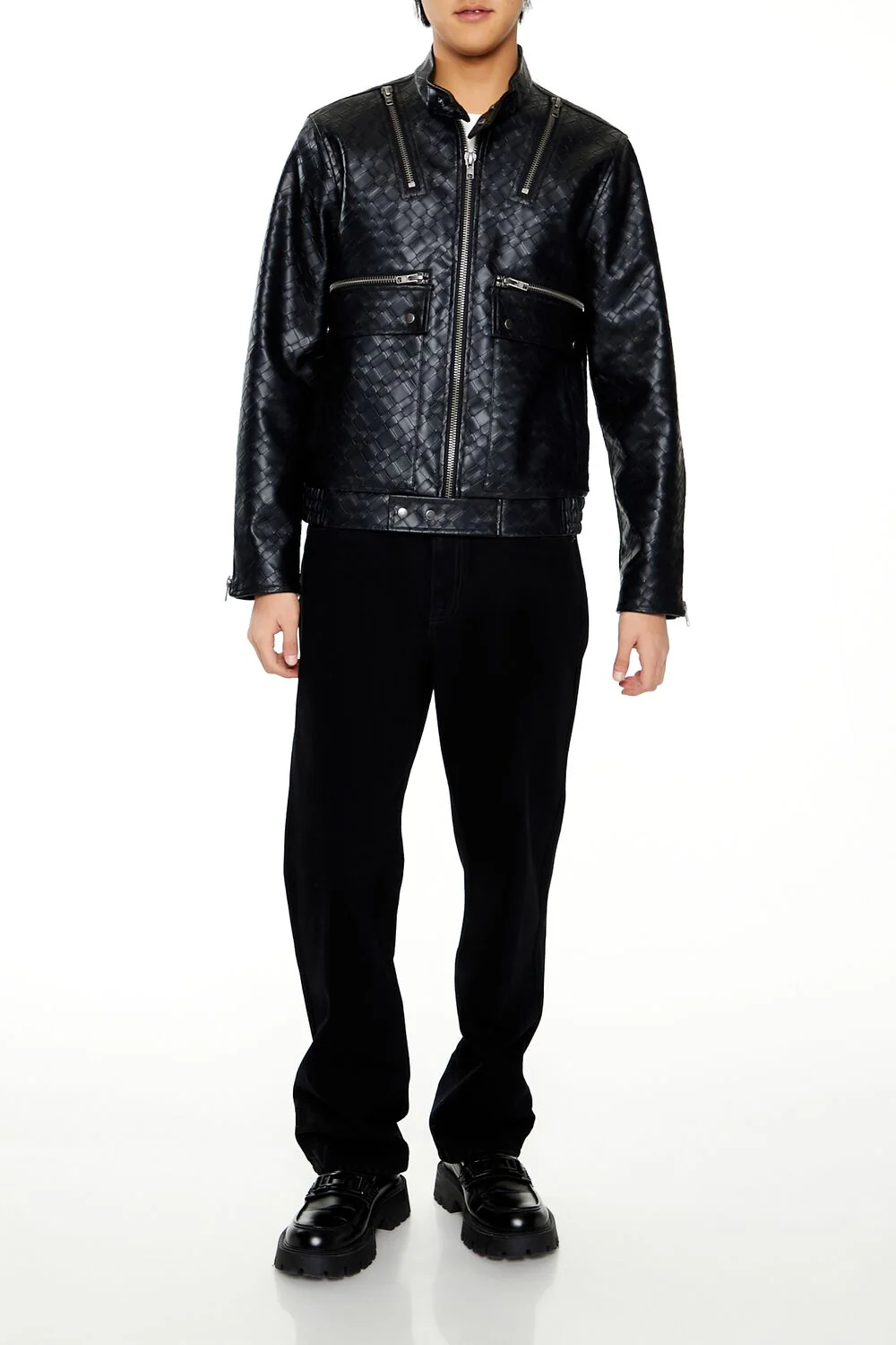 Basketwoven Trucker Jacket - Image 2