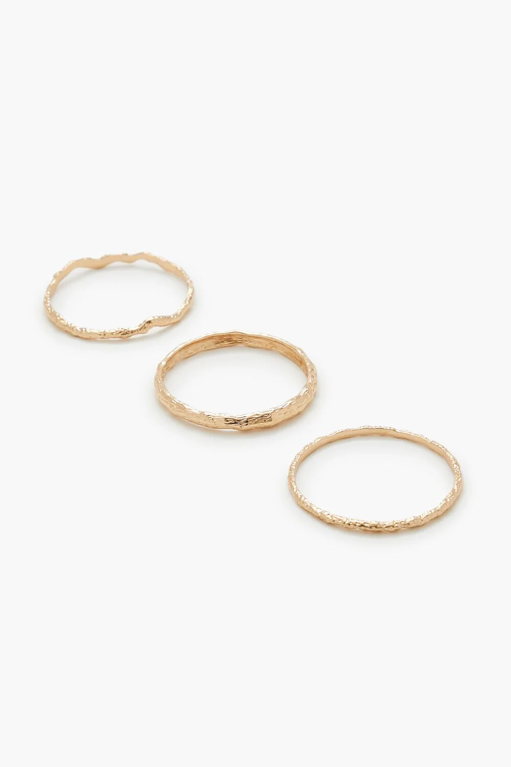 Hammered Bangle Bracelet Set - Image 3