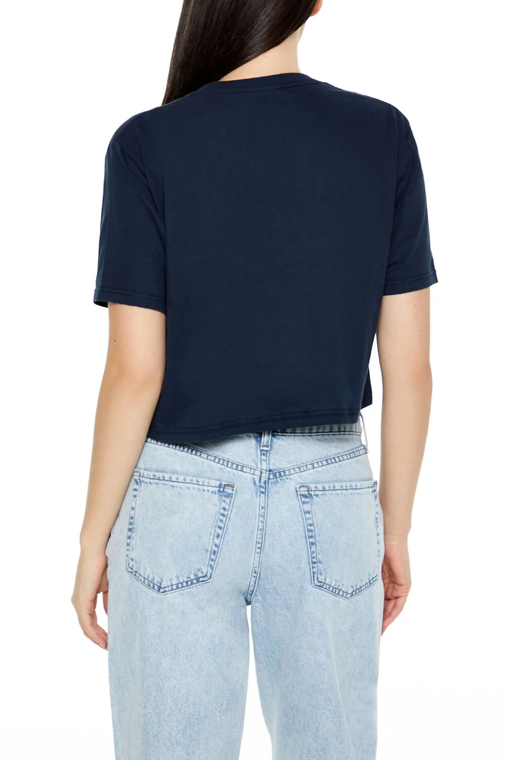 New York Teddy Bear Cropped Tee - Image 5