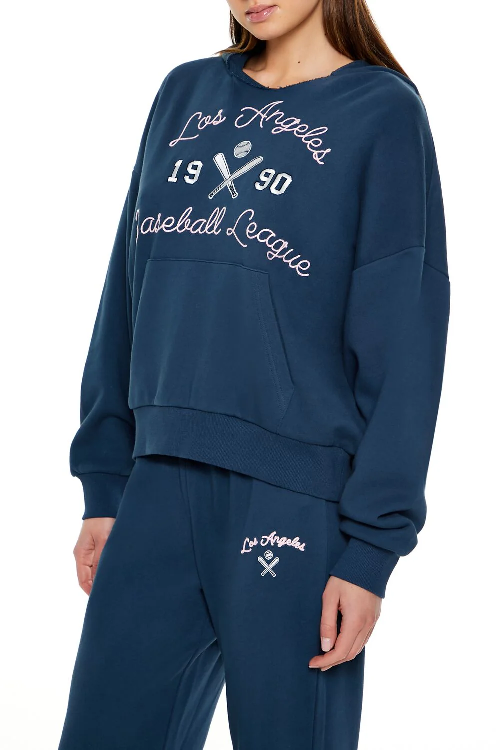 Los Angeles Embroidered Hoodie - Image 4