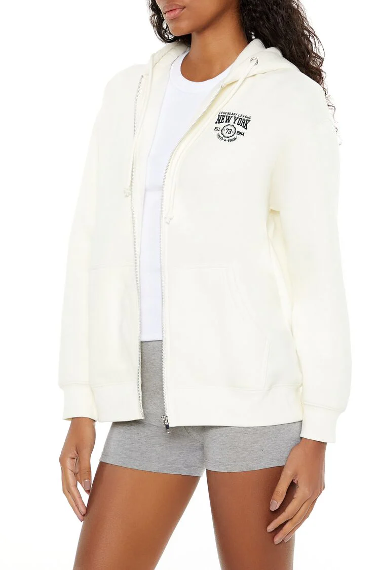 New York Zip-Up Hoodie - Image 4